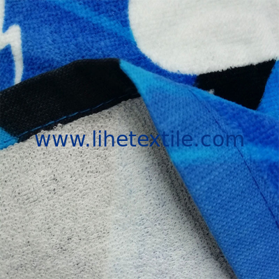 Custom 100% cotton large beach towel with logo printed luxury designer beach towel wholesale