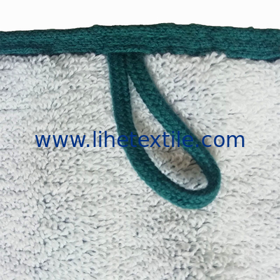 Wholesale Luxury 100% cotton woven jacquard logo beach towel