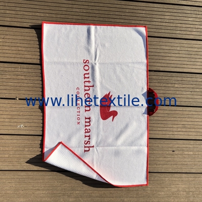 Sample Free Microfiber Sandfree Custom RPET Waffle Beach Towel