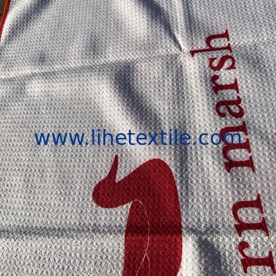 Sample Free Microfiber Sandfree Custom RPET Waffle Beach Towel