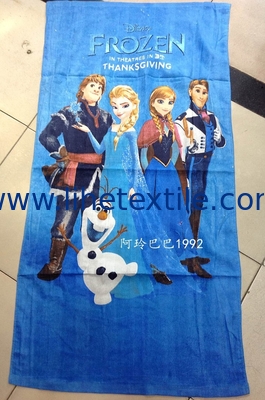 Factory Cheap bulk wholesale microfiber cartoon beach bath towel