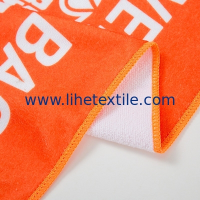 Factory Low MOQ  Microfiber Custom Beach Towels Printed Customized Logo