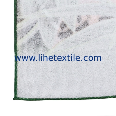 Custom Tiger Printed Microfiber Quick Drying Beach Towel