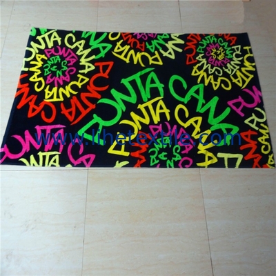 Wholesale Custom 100% cotton Oversized Monogrammed Cheap Large Personalized Cotton Beach Towel