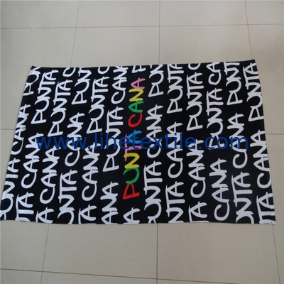 Wholesale Custom 100% cotton Oversized Monogrammed Cheap Large Personalized Cotton Beach Towel