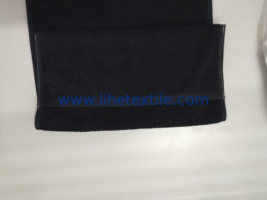 Custom Logo Gym Bench Towels with Zip Pocket 100% Cotton Sports Towel for Fitness