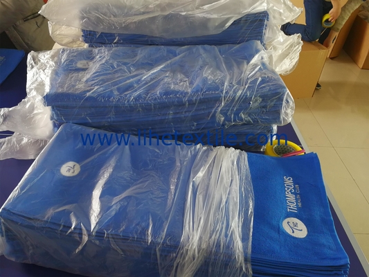 100% Cotton Custom Gym Sports Fitness Towel with Embroidery Logo
