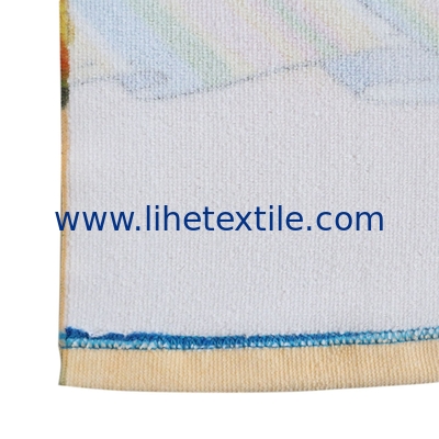 For Kids Custom logo Digital Printing Terry Cotton Character Cartoon Bath Beach Towel