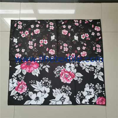 400gsm heavy luxury sublimatedmicrofiber custom printed flower small hand face beach towel
