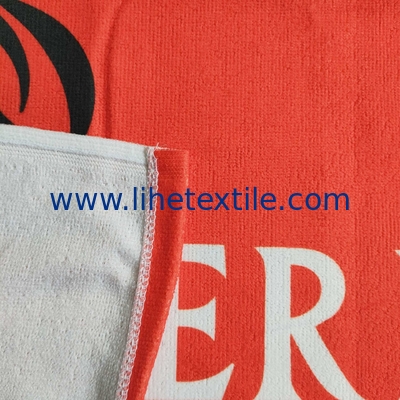 Hot Selling Cheap Microfiber Custom 70*140cm Red Flamingos Sublimation Photos Printed Beach Towel With Logo