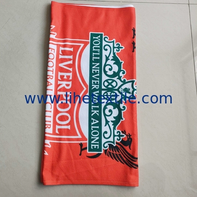 Hot Selling Cheap Microfiber Custom 70*140cm Red Flamingos Sublimation Photos Printed Beach Towel With Logo