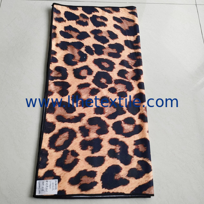Quick Dry Absorbent Terry Cloth Towel Oversized Sand Free Swim Towel Sexy Spotted Cheetah Leopard Print Beach Towel for