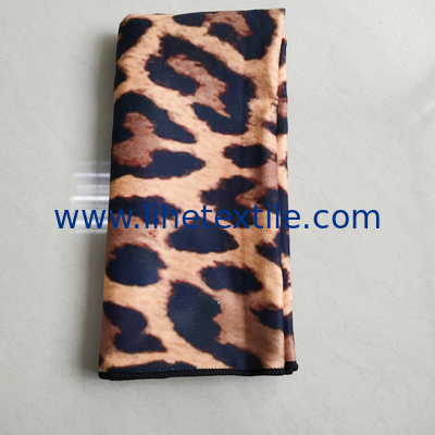 Quick Dry Absorbent Terry Cloth Towel Oversized Sand Free Swim Towel Sexy Spotted Cheetah Leopard Print Beach Towel for