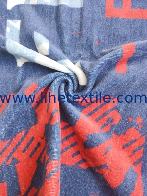 Wholesale Bulk  Beach Towels Bath 100% Cotton Custom Reactive Printing Promotion Beach Towel With Logo