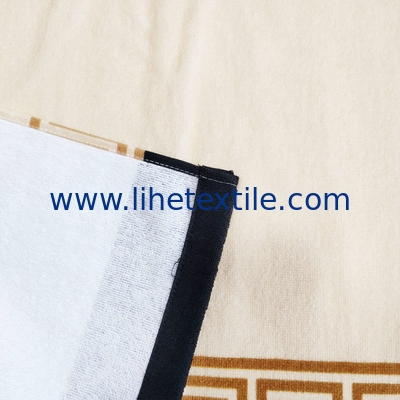 Summer sublimation wholesale beach towel large microfibre high quality souvenir oversized xl fun thick beach towel custo