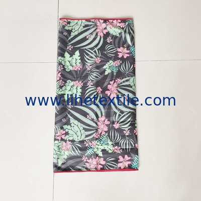 Fast drying large microfiber custom sublimation print sand free beach towel