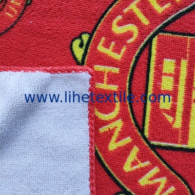 wholesale 70*140 cm 230 g custom Printed Beach towel microfiber fabrics cheap beach towel