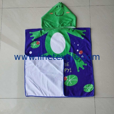 Popular Towel Beach Poncho Towel Beach Custom Hooded Microfiber Towel Beach