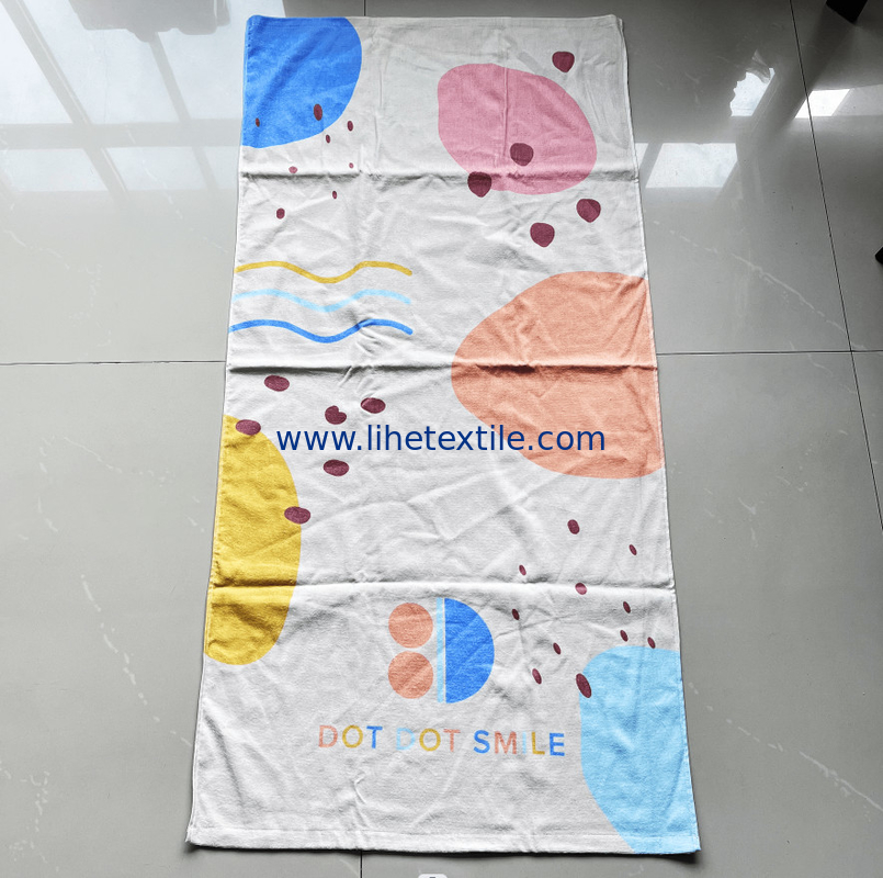 printed plush velour large over sized adult light weight 100% cotton beach towels