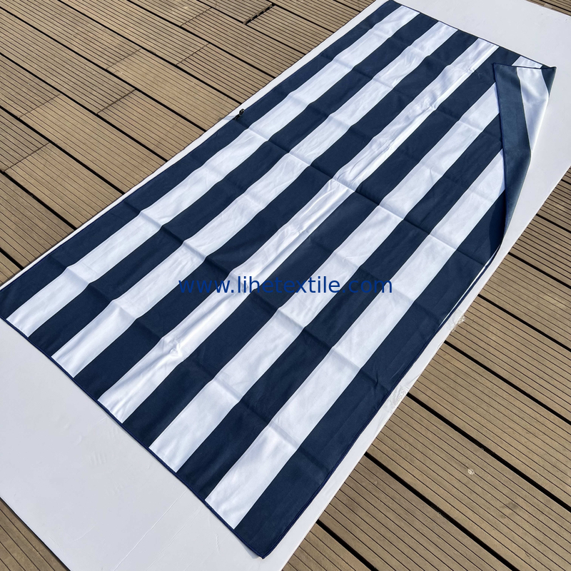Oversized Portable Waffle Microfiber Kids Foldable Sand less Quick Dry Golf Yoga Mat Sublimation Beach Towel