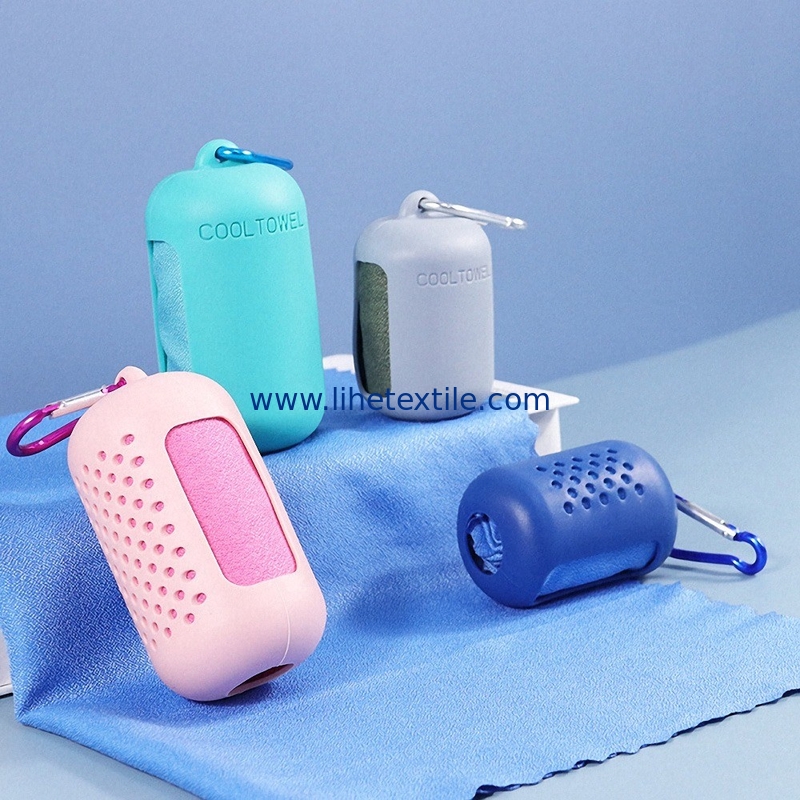 Cooling Towel Ice Towel, Microfiber Towel, Soft Breathable Chilly Towel Stay Cool for Yoga Sport Gym Workout Camping