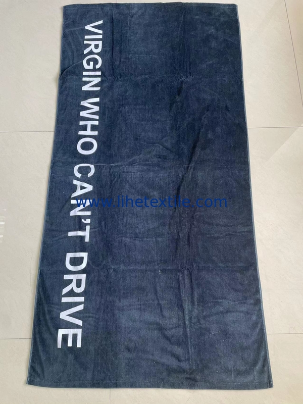 large size 100% cotton bath towel  custom print  beach towel with logo