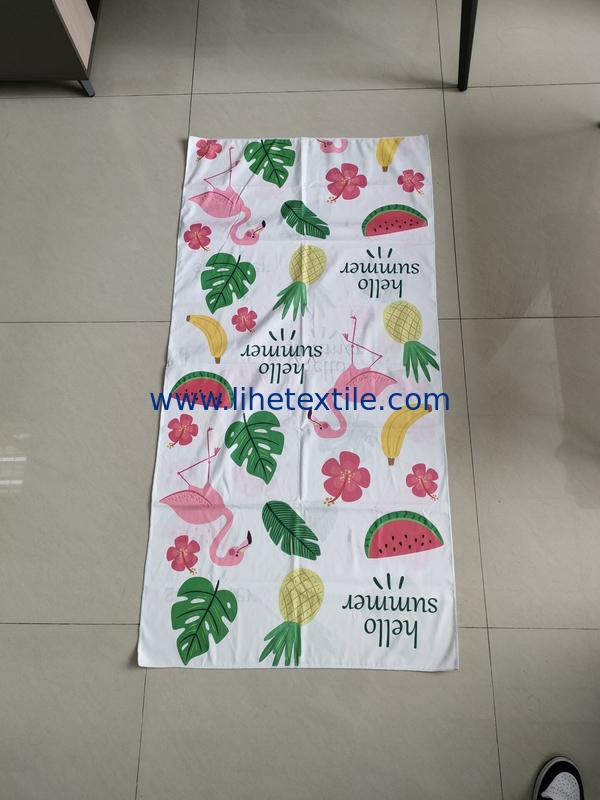 large size oem  personalized swim suit for baby  beach towels custom microfiber  beach towel