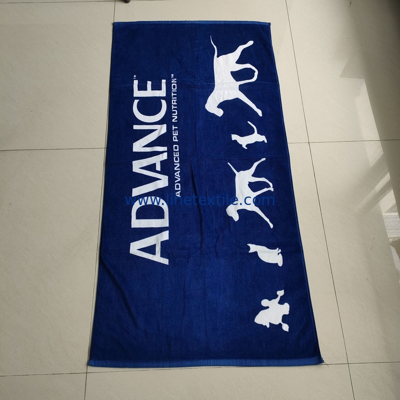 wholesale quality cotton summer personalized  beach towel with logo animal  custom print  beach towel