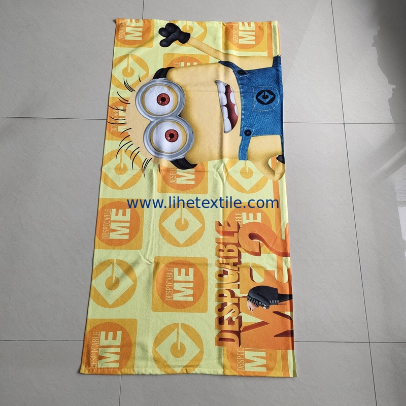 Luxury organic microfiber beach towels with logo custom designer recycled print quick dry kids beach towel