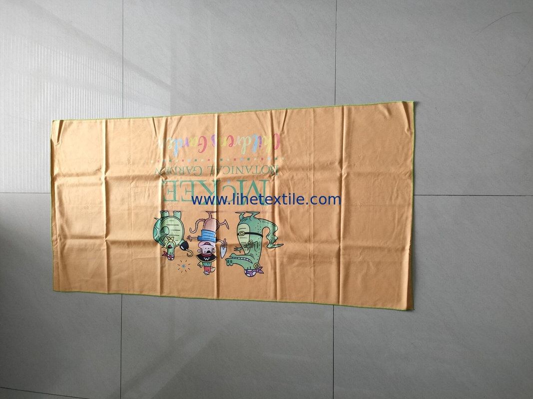 wholesale  double side print microfiber custom print summer sand free cartoon animal quick dry  beach towel