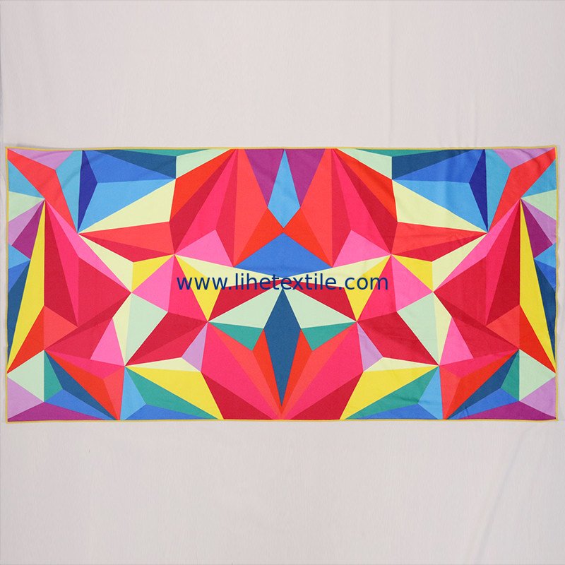 2021 best selling multicolor beach towel sand free custom printed quick dry microfiber beach towel