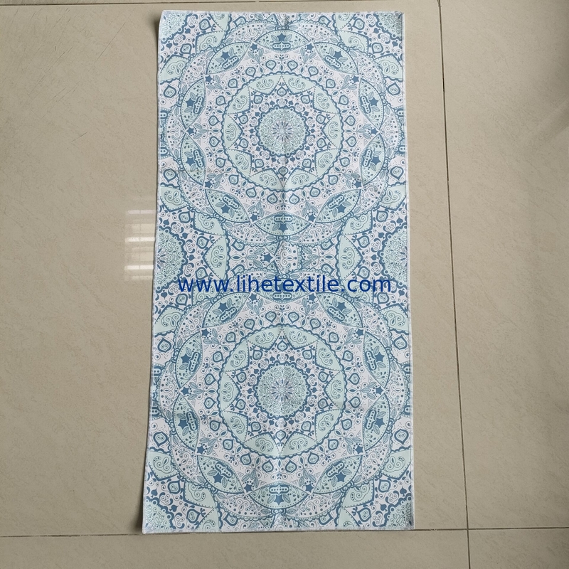 Manufacturer wholesale microfiber beach towel quick drying sand beach towel with logo custom printed high quality bath t