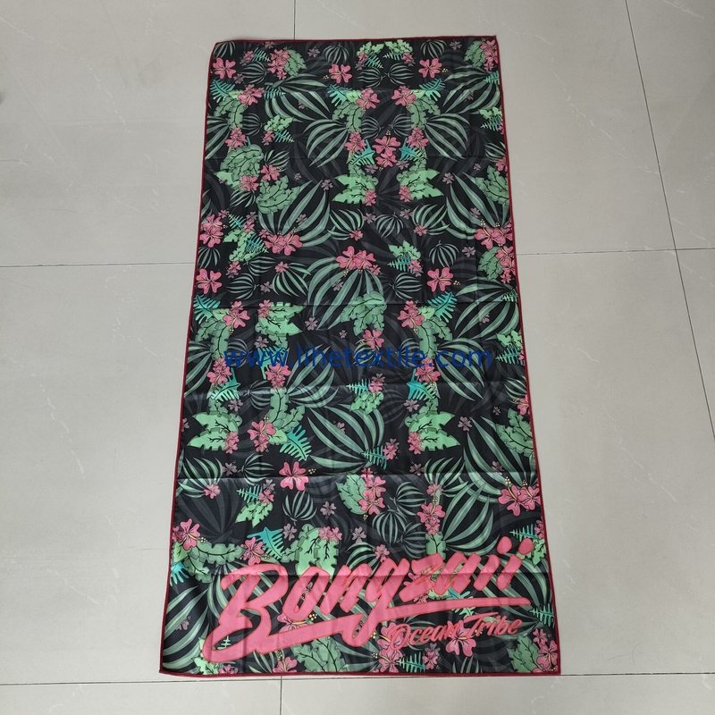 Free Design Custom Beach towel Beach Towel With Logo Custom Print Fast Shipping Summer Large Beach Towel Microfiber