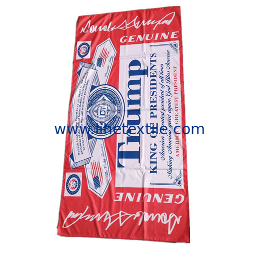 Wholesale soft microfibre beach towel with logo custom design digital printing red microfiber suede beach towel