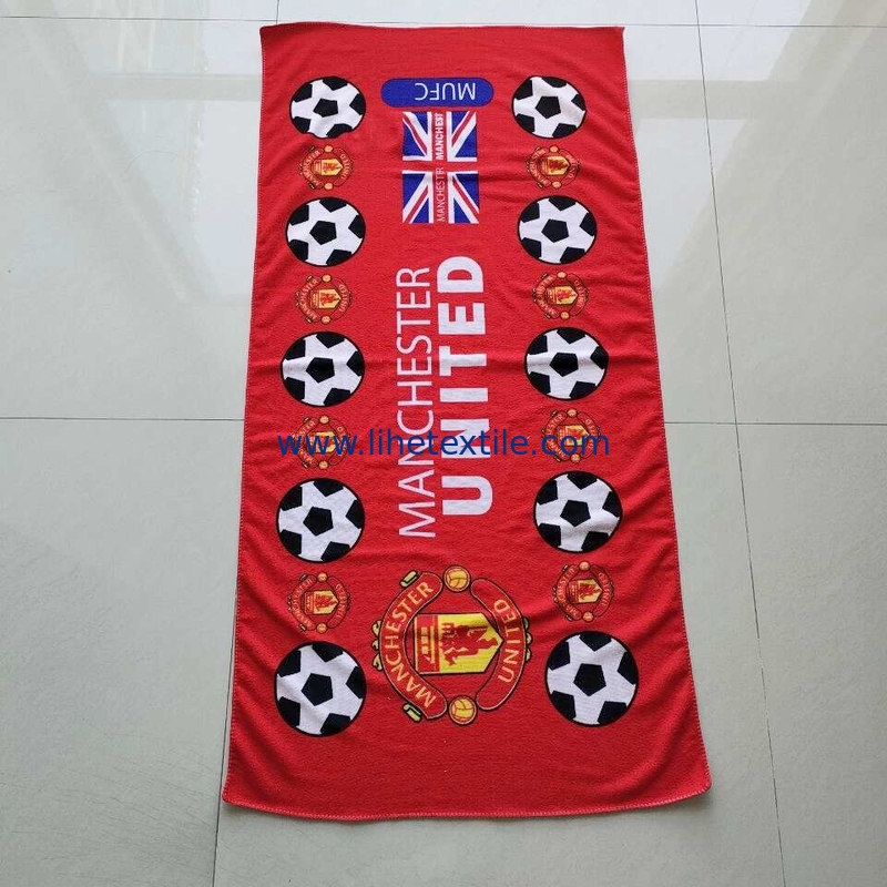 wholesale 70*140 cm 230 g custom Printed Beach towel microfiber fabrics cheap beach towel